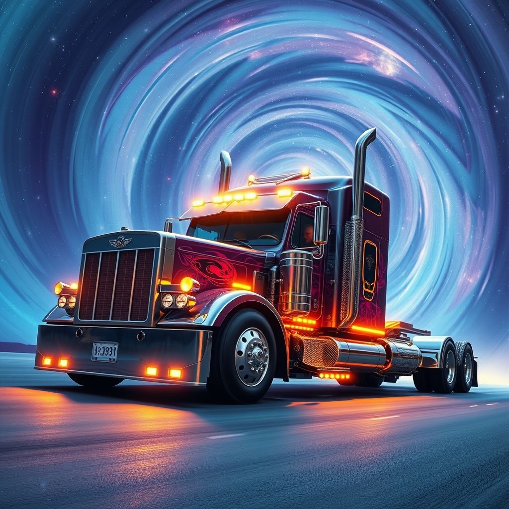 Peterbilt 389 - Cosmic Surrealism